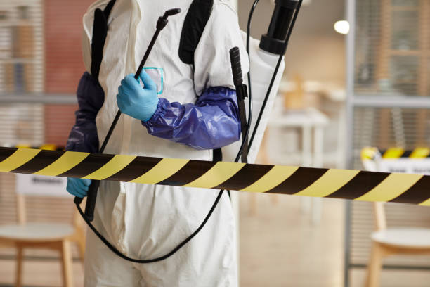 Professional Crime Scene Cleanup technician working in Guy, TX